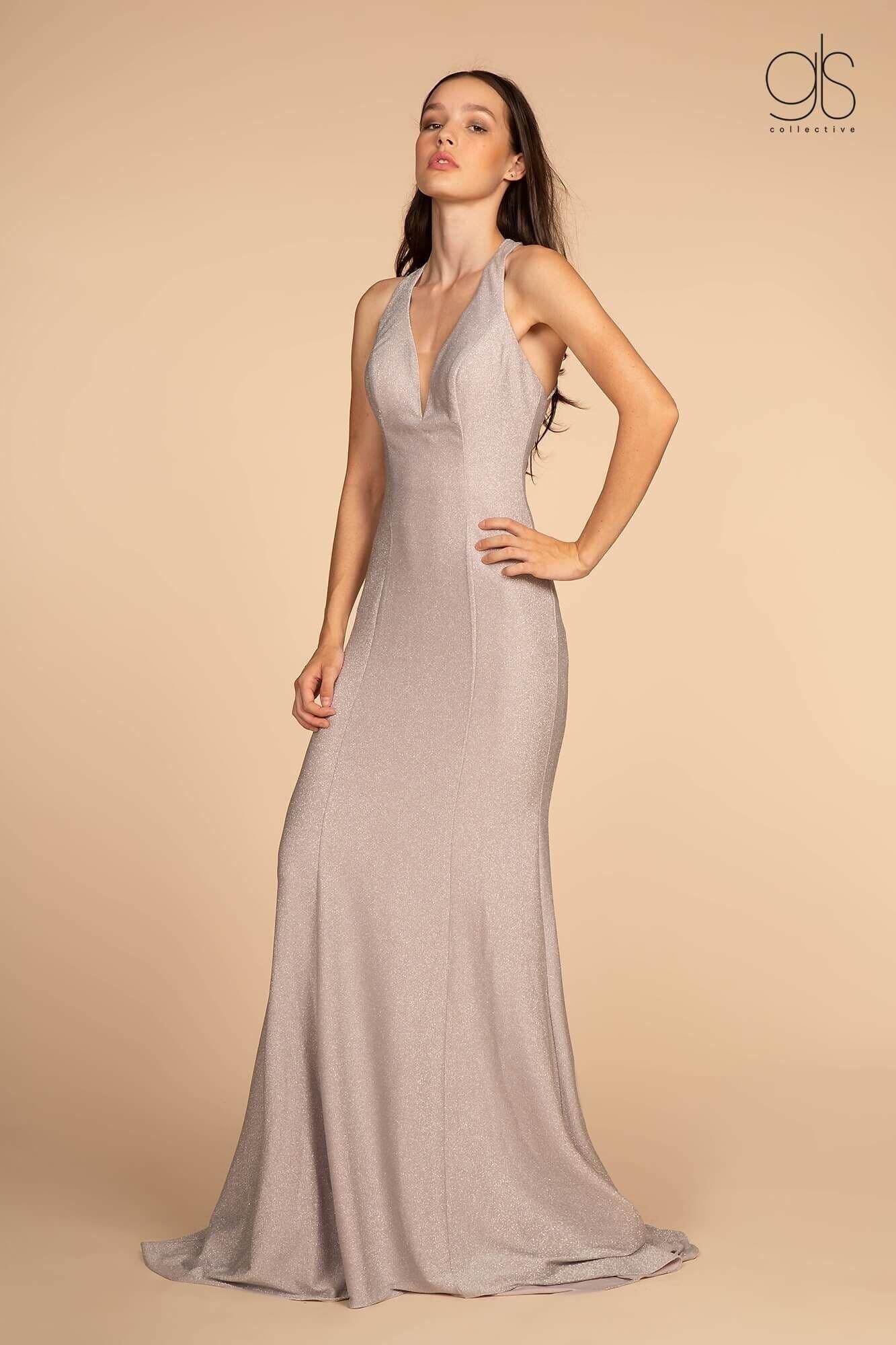 Prom Long Open Back Mermaid Evening Dress - Image 5