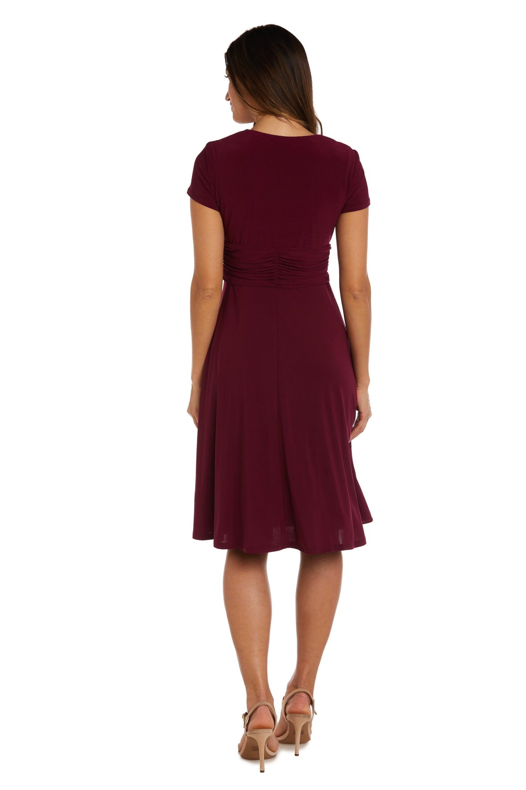 Short Plus Size Dress Black by R&M Richards 1149 - Image 23