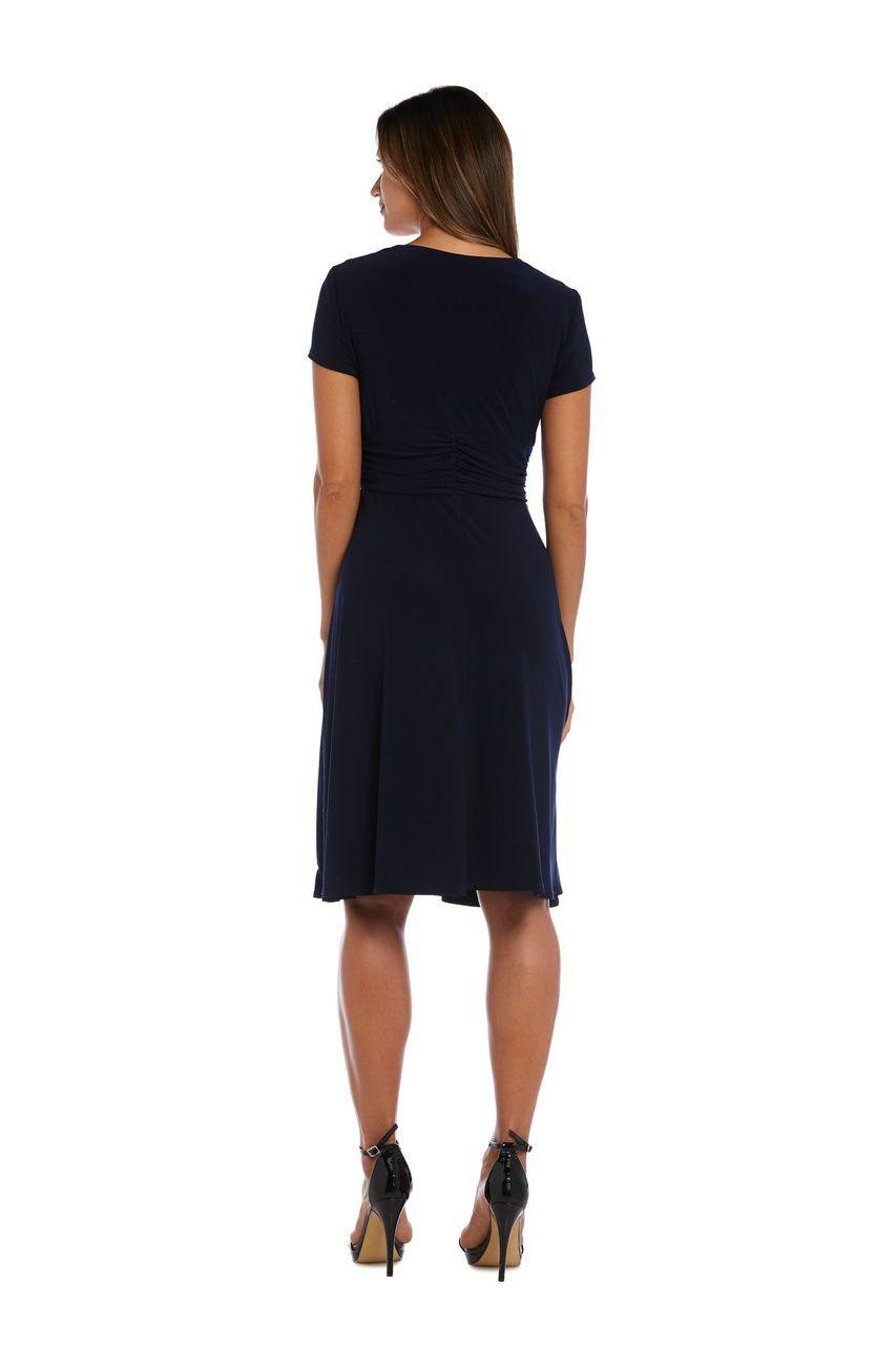 Short Plus Size Dress Black by R&M Richards 1149 - Image 12
