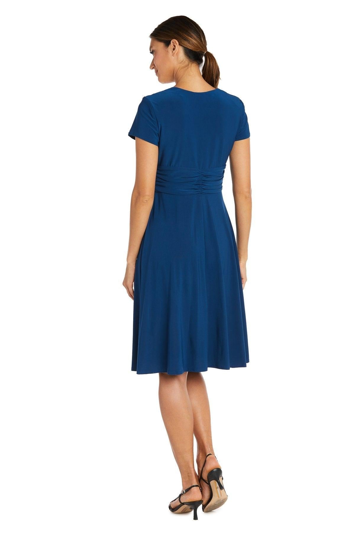 Short Plus Size Dress Mother of the Bride R&M Richards 1149W - Image 17