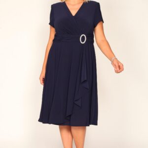 Short Plus Size Dress Mother of the Bride R&M Richards 1149W
