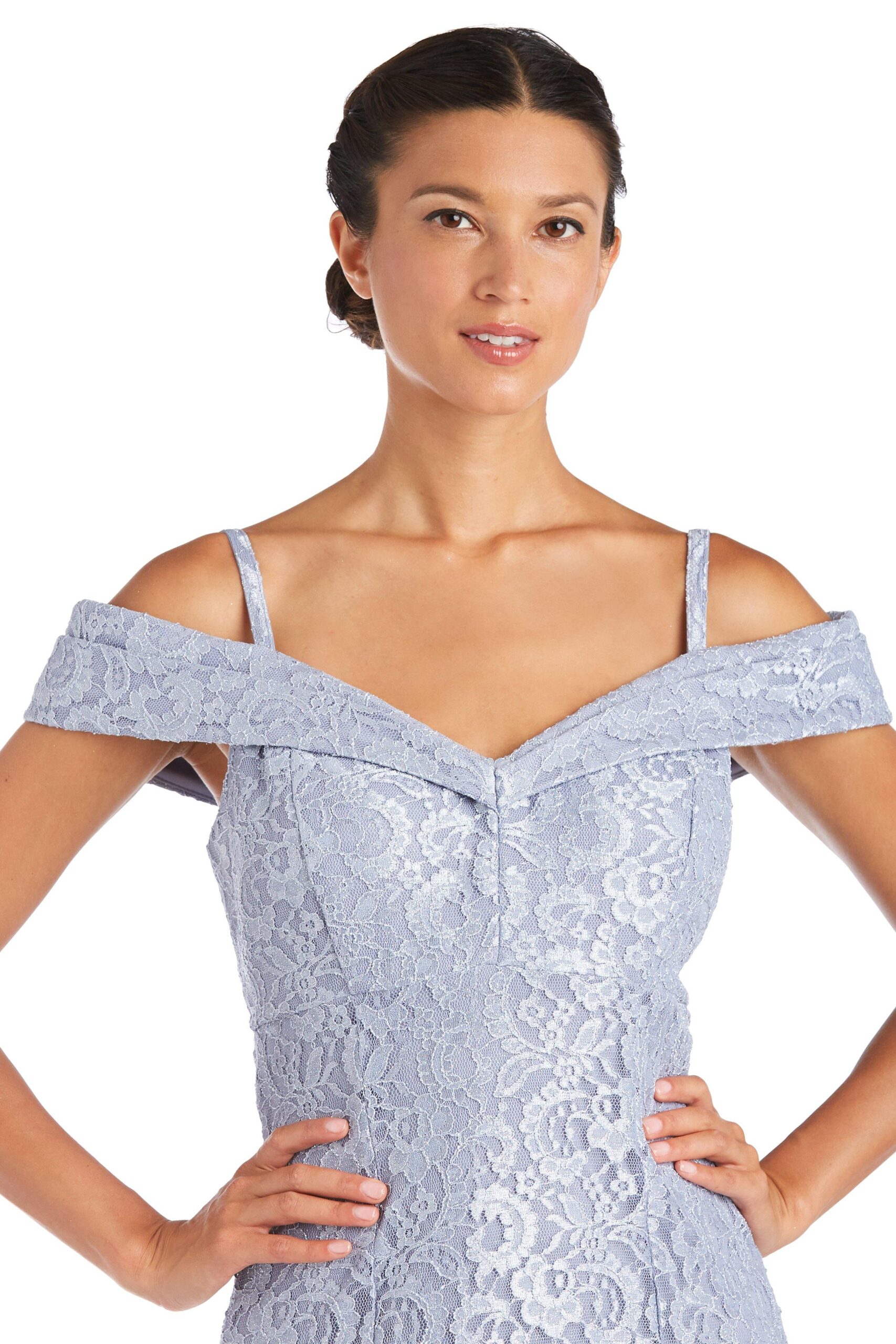 R&M Richards 2047 Long Formal Dress - Image 7