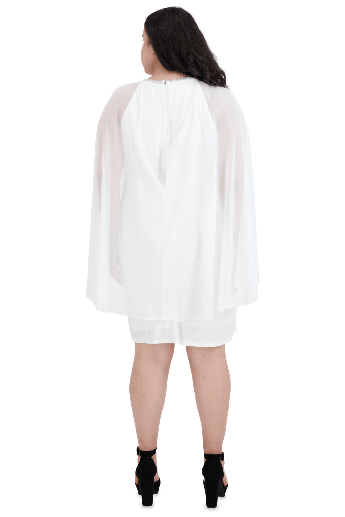 Short Plus Size Dress Cape R&M Richards 2496W - Image 13