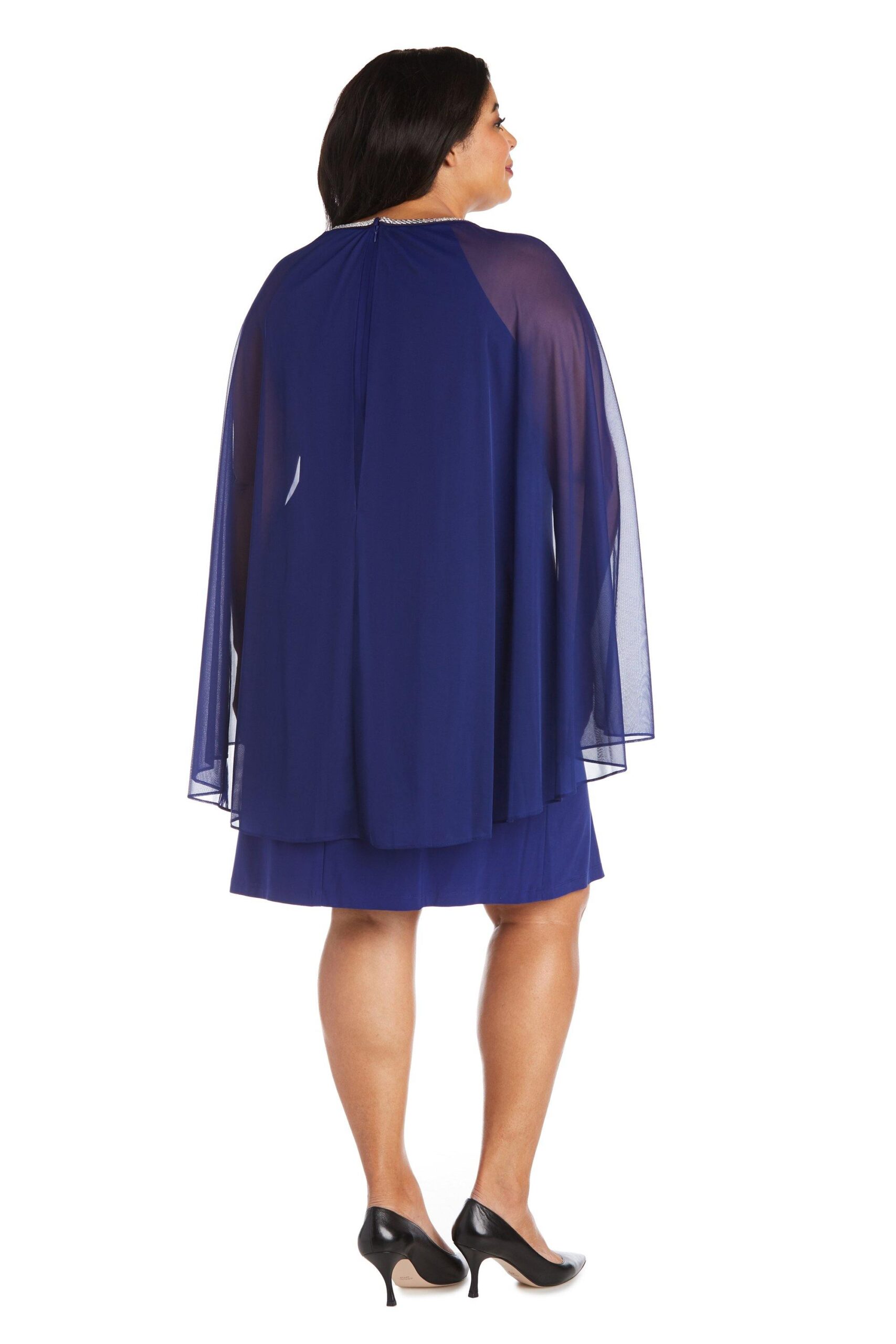 Short Plus Size Dress Cape R&M Richards 2496W - Image 7