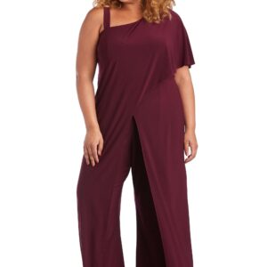 Formal Plus Size Jumpsuit Jumpsuit R&M Richards 3130W