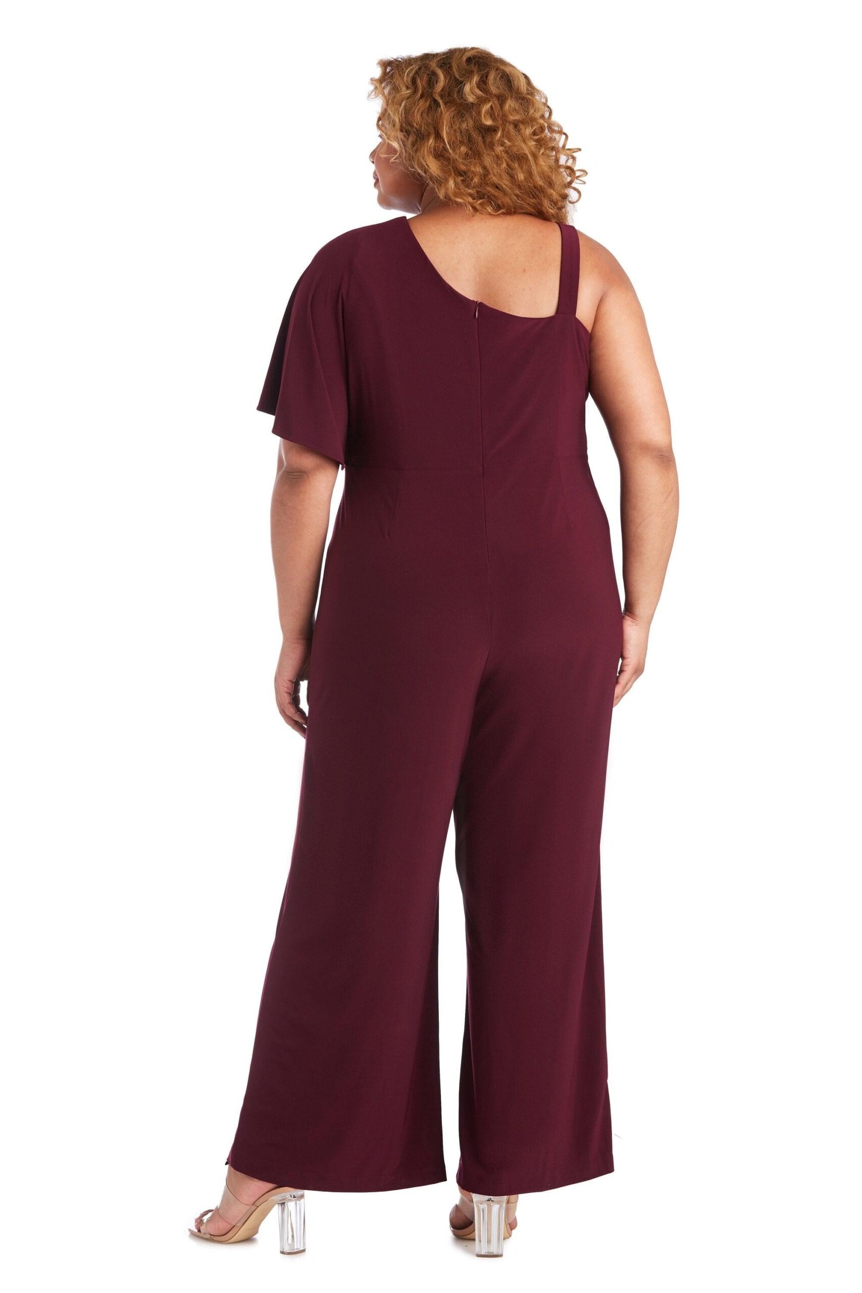 Formal Plus Size Jumpsuit Jumpsuit R&M Richards 3130W - Image 13