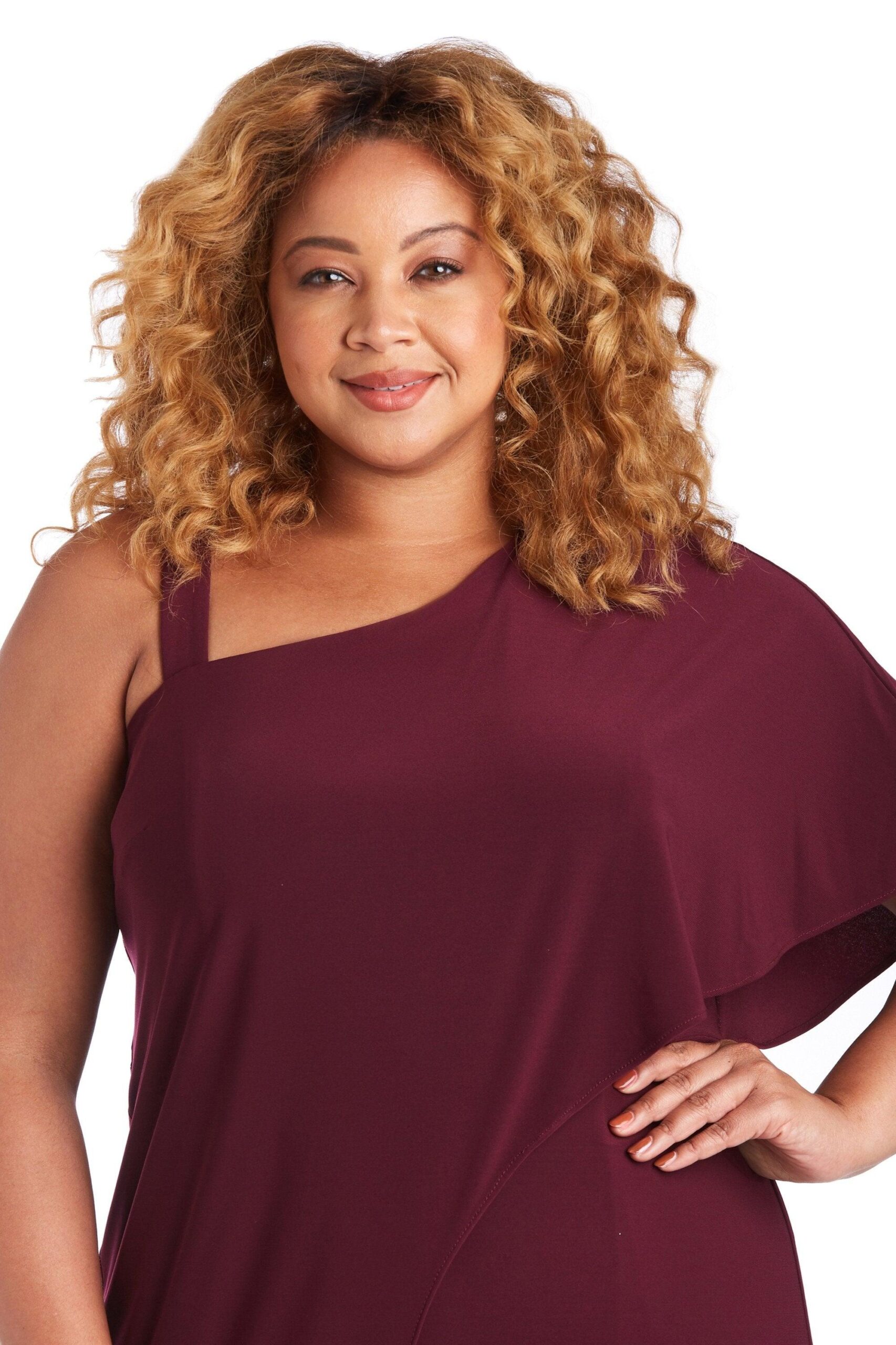 Formal Plus Size Jumpsuit Jumpsuit R&M Richards 3130W - Image 14
