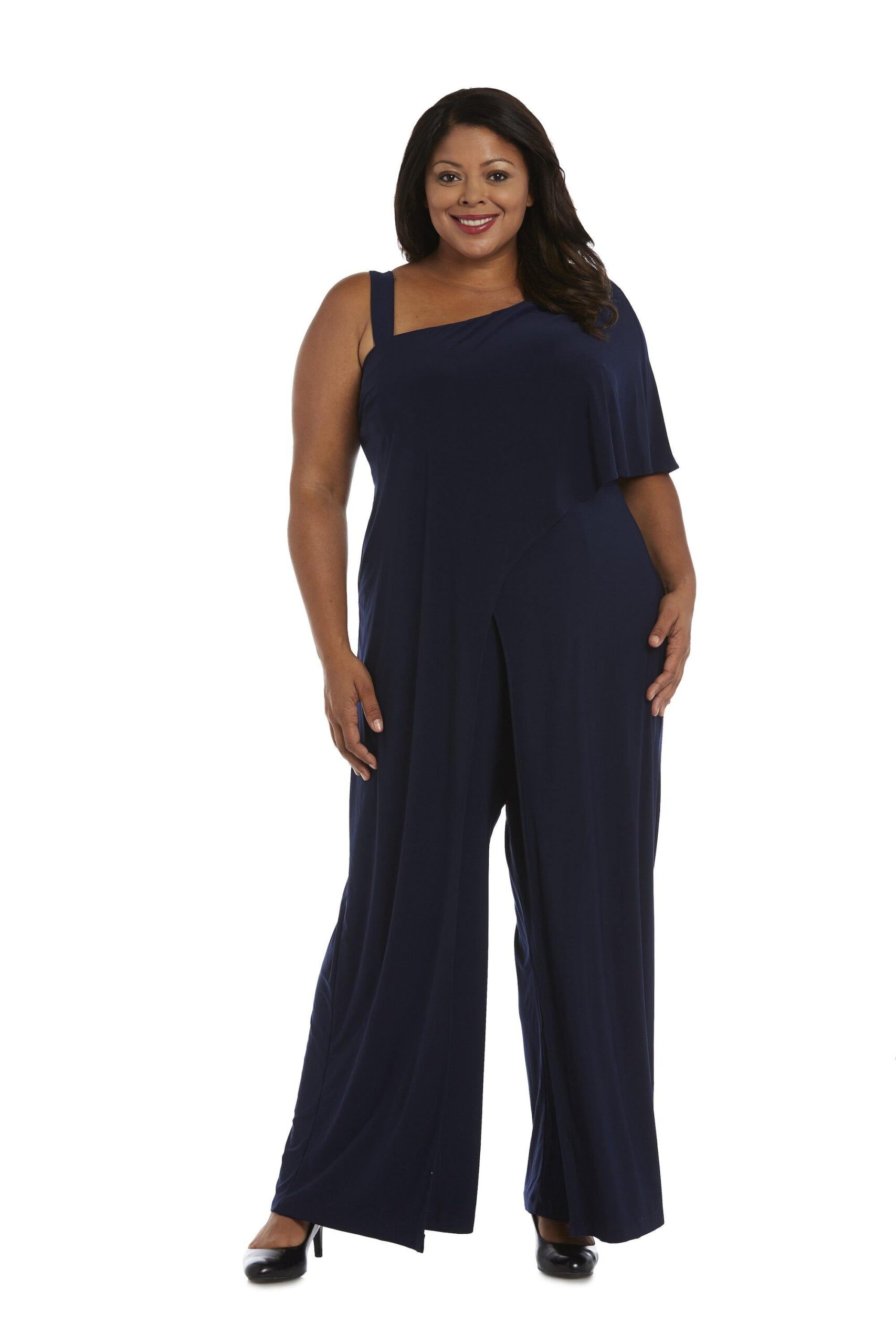 Formal Plus Size Jumpsuit Jumpsuit R&M Richards 3130W - Image 4