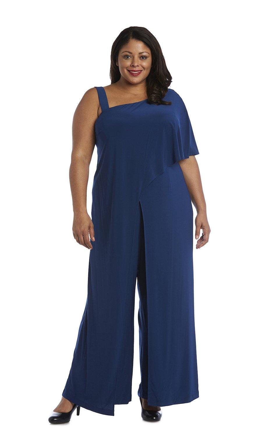 Formal Plus Size Jumpsuit Jumpsuit R&M Richards 3130W - Image 6