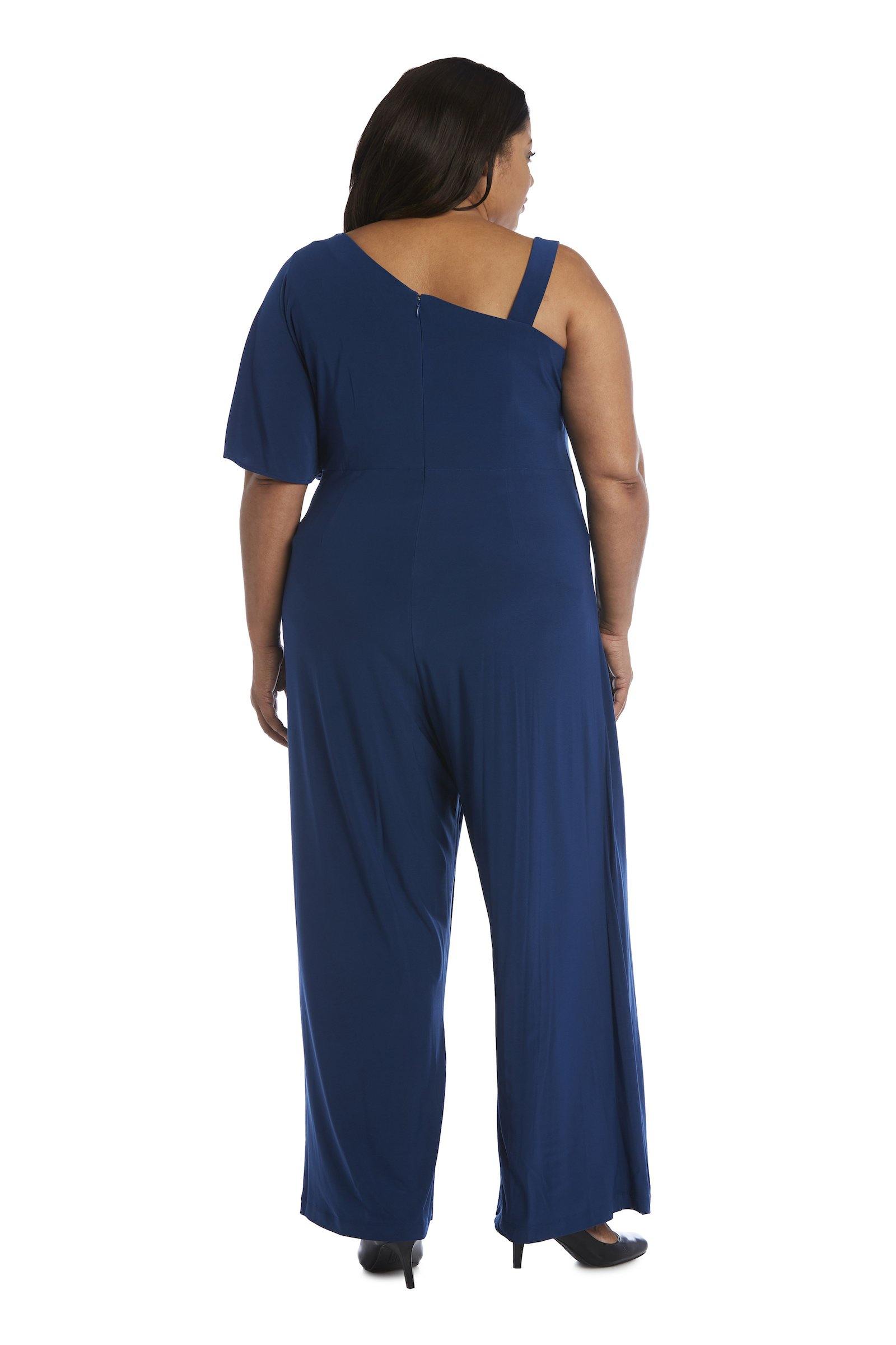 Formal Plus Size Jumpsuit Jumpsuit R&M Richards 3130W - Image 7