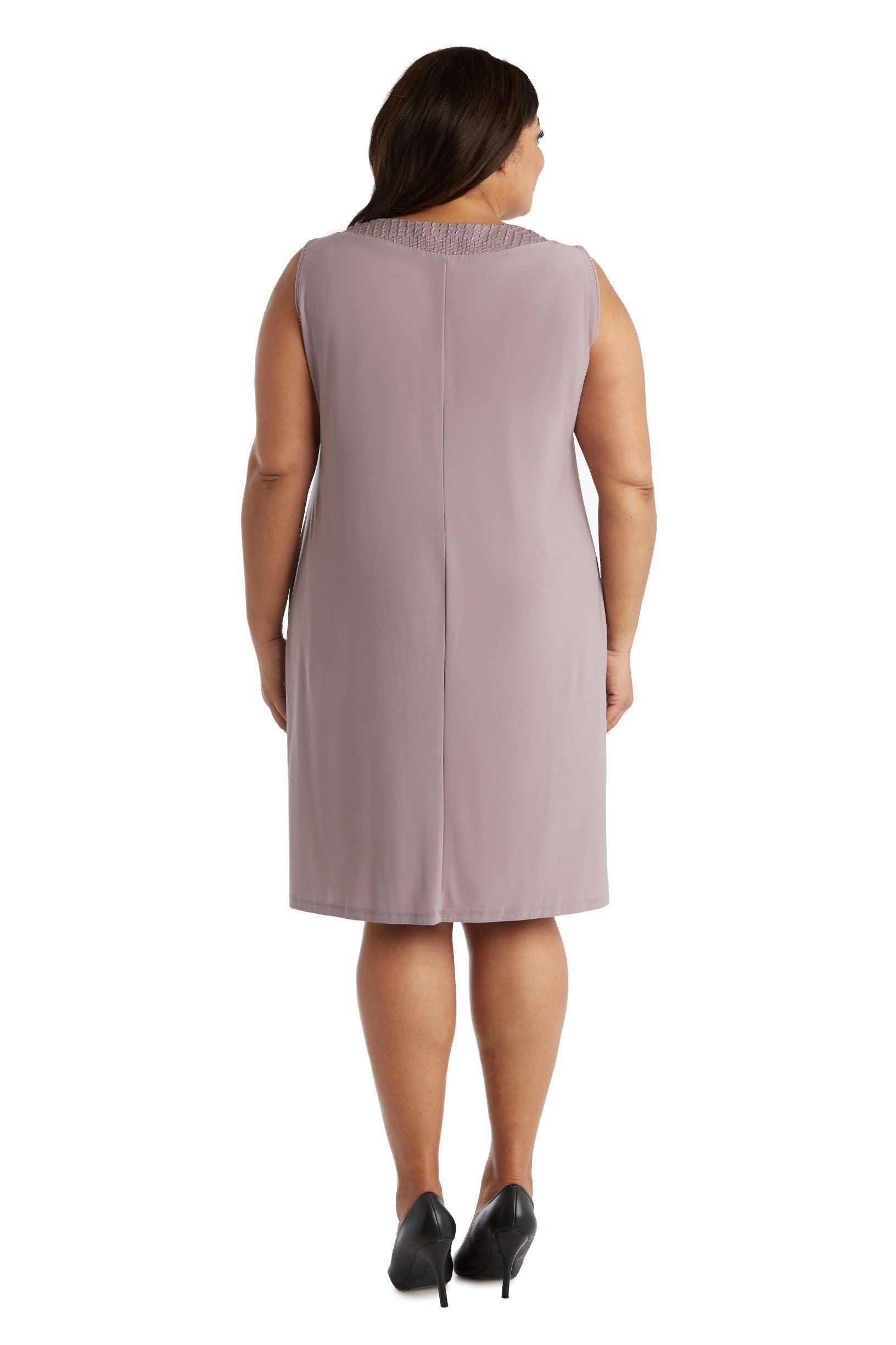 Short Plus Size Jacket Formal R&M Richards 5394W - Image 11