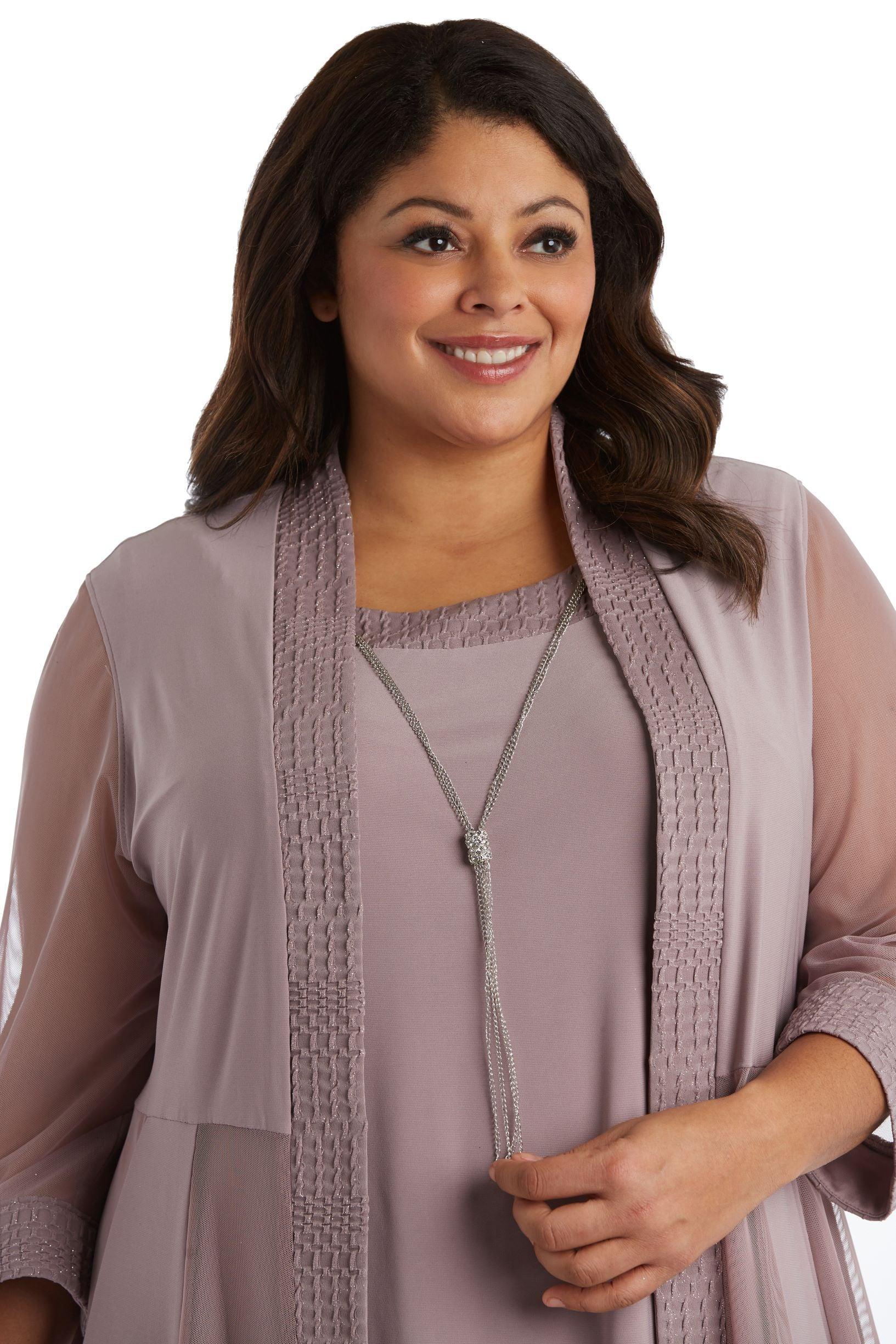 Short Plus Size Jacket Formal R&M Richards 5394W - Image 12