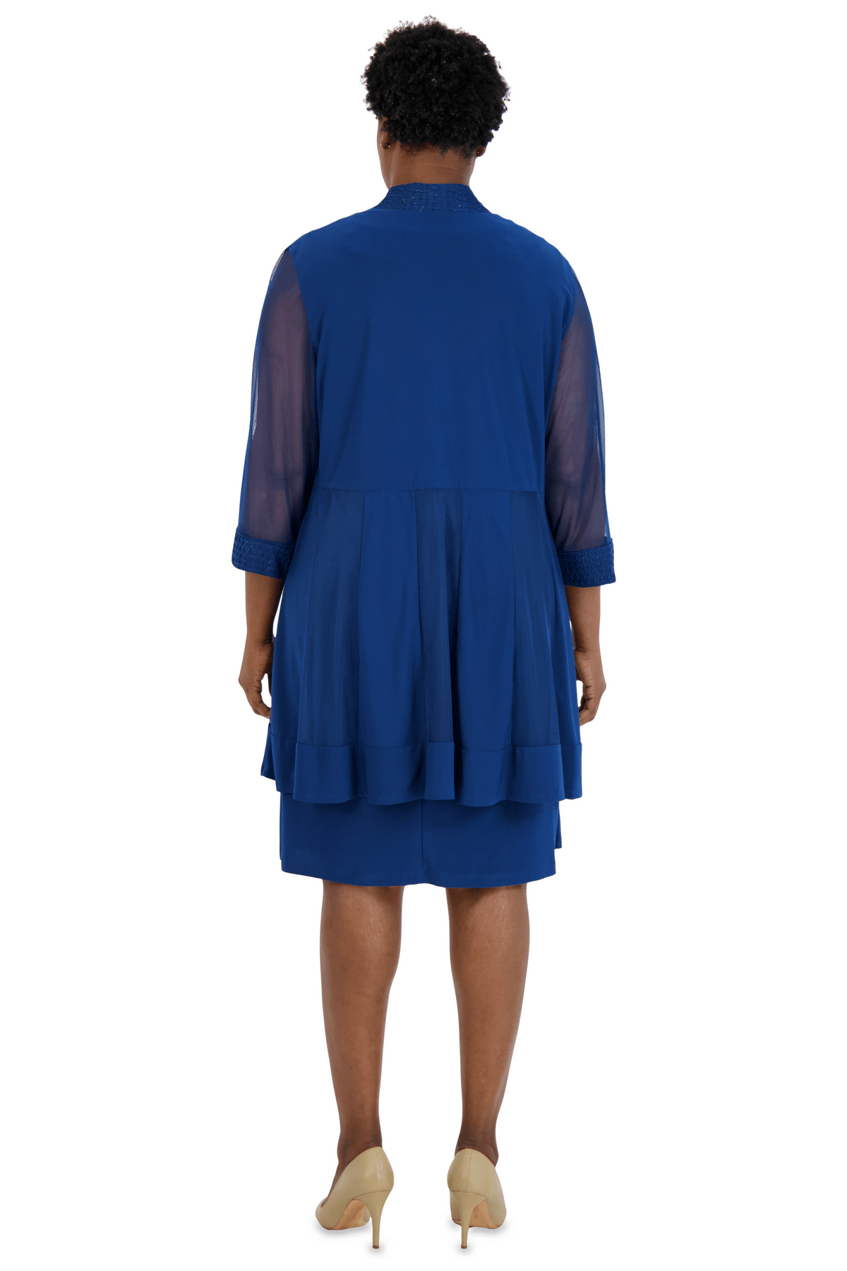 Short Plus Size Jacket Formal R&M Richards 5394W - Image 19