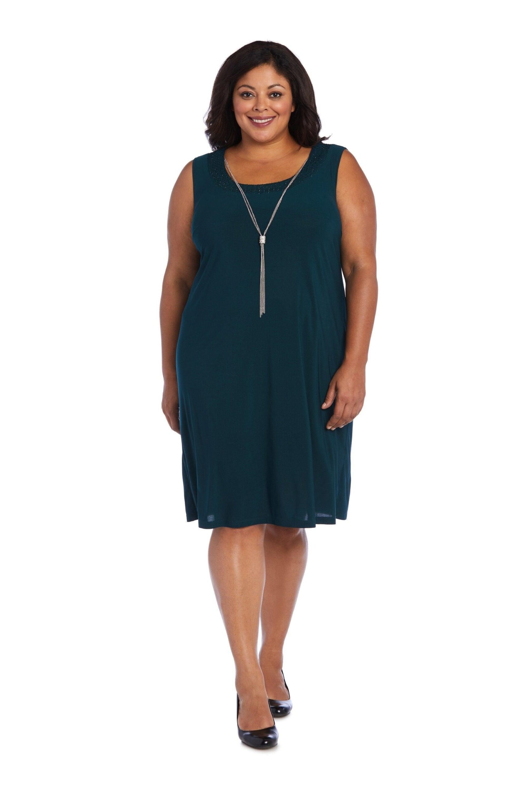 Short Plus Size Jacket Formal R&M Richards 5394W - Image 4