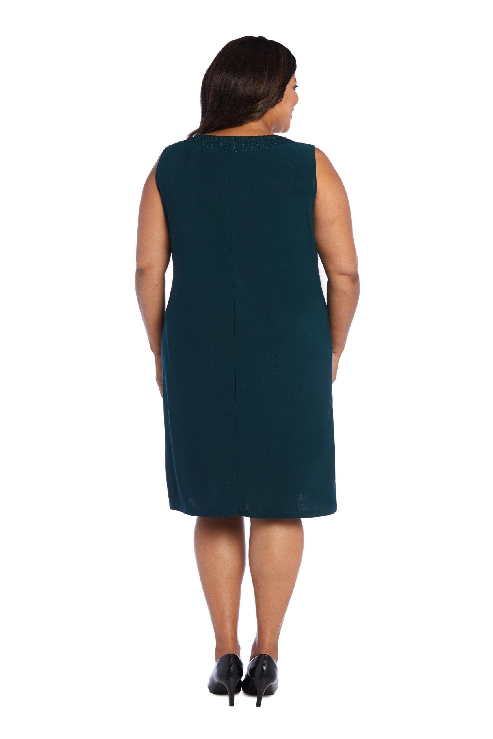 Short Plus Size Jacket Formal R&M Richards 5394W - Image 3