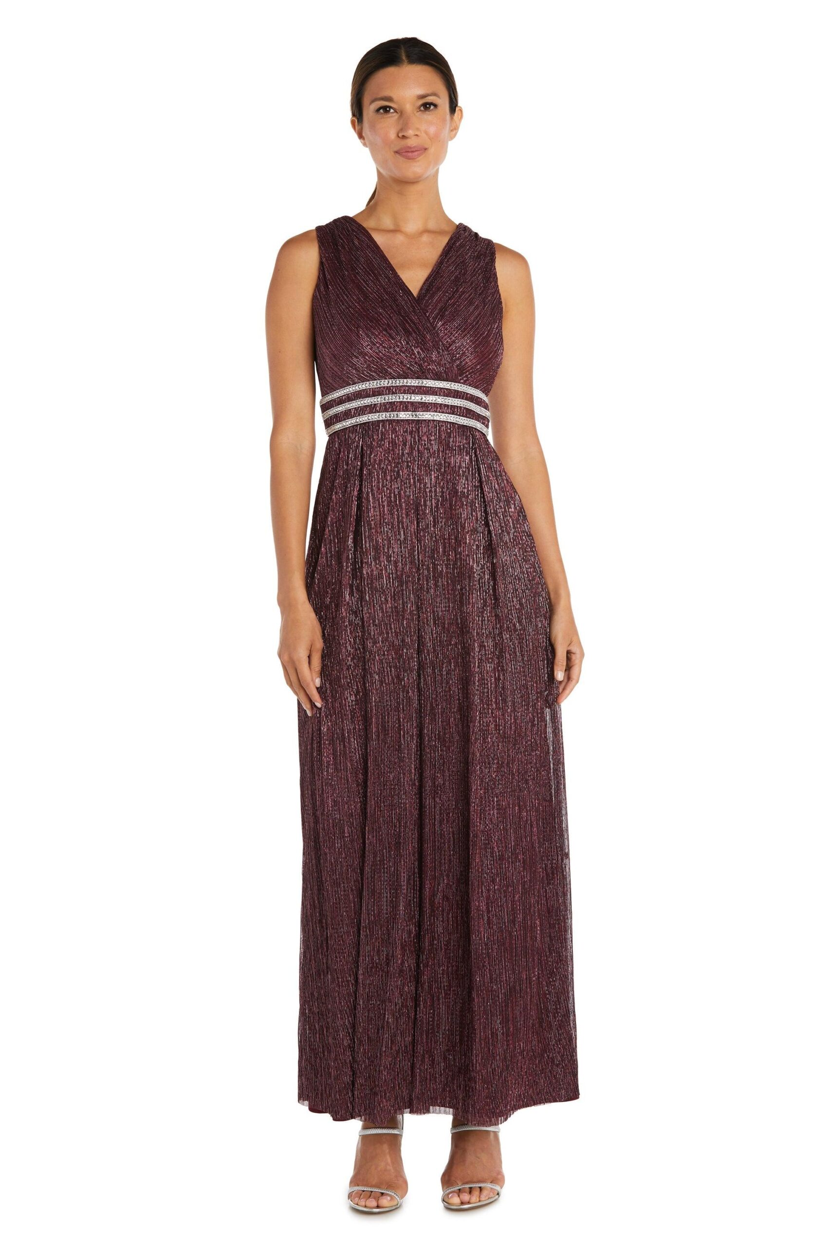 Long Mother Of The Bride Dress Long R&M Richards 7068 - Image 13