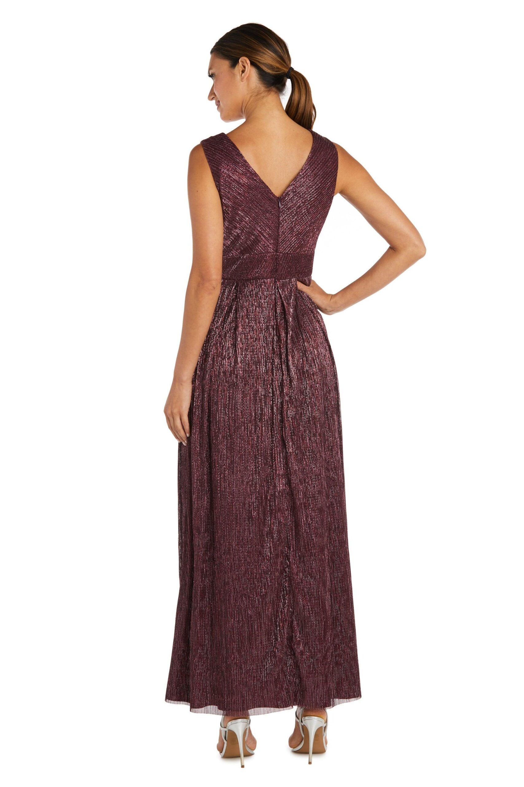 Long Mother Of The Bride Dress Long R&M Richards 7068 - Image 20