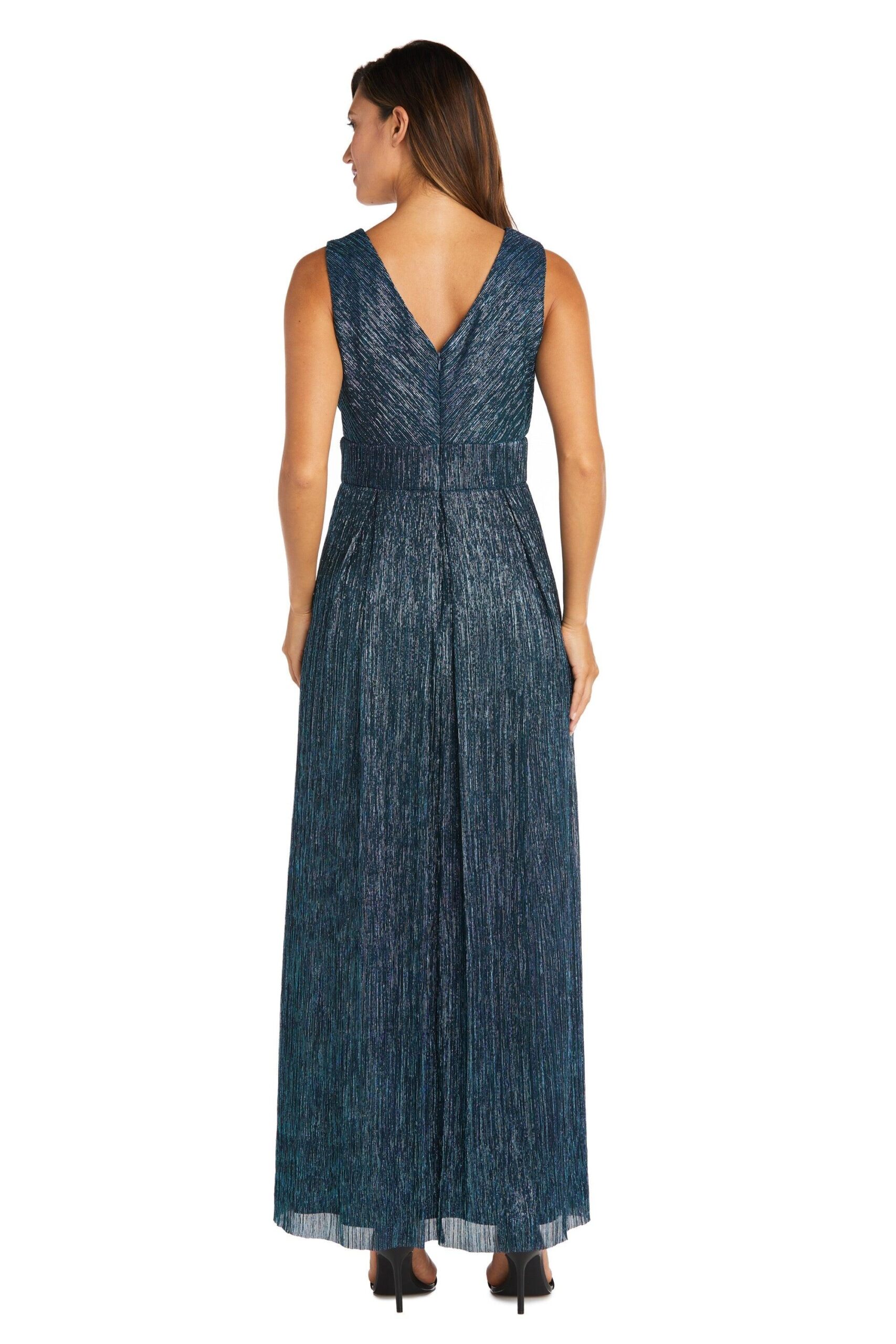 Long Mother Of The Bride Dress Long R&M Richards 7068 - Image 17