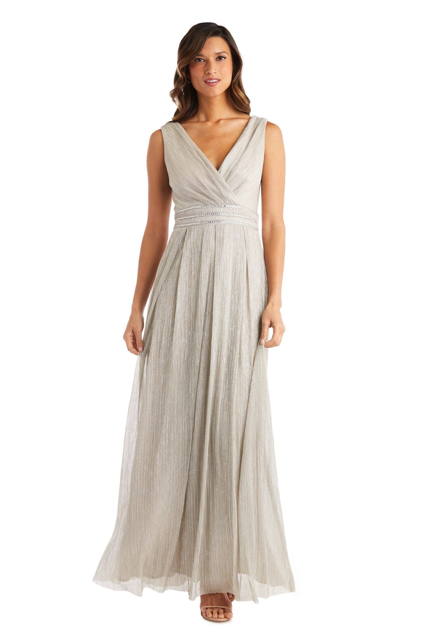 Long Mother Of The Bride Dress Long R&M Richards 7068 - Image 7