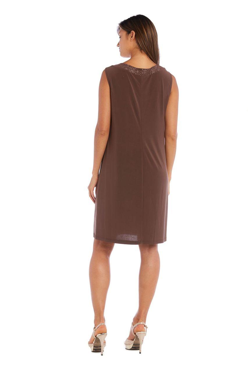 Short Plus Size Dress Mother of Bride R&M Richards 8271W - Image 20