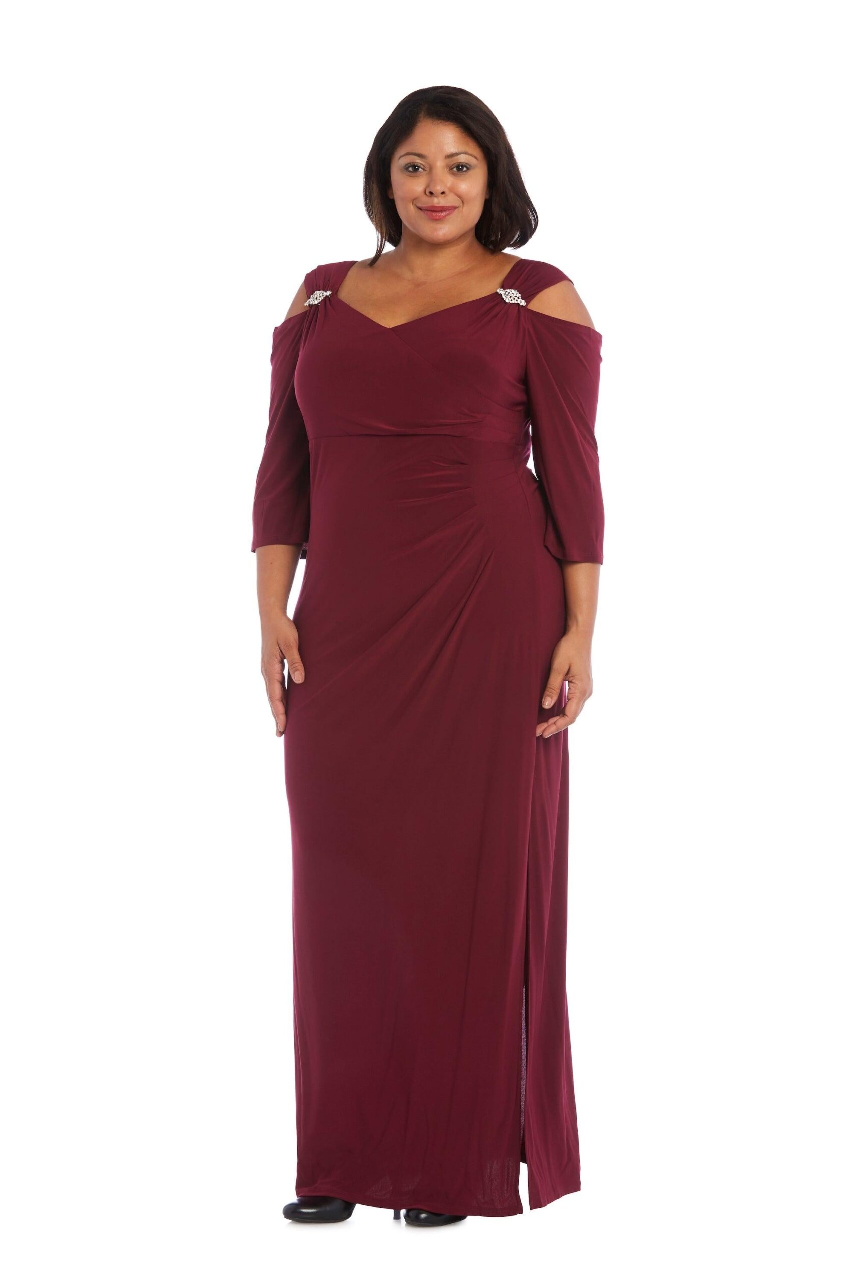 Plus Size Long Dress Formal R&M Richards 8950W - Image 3