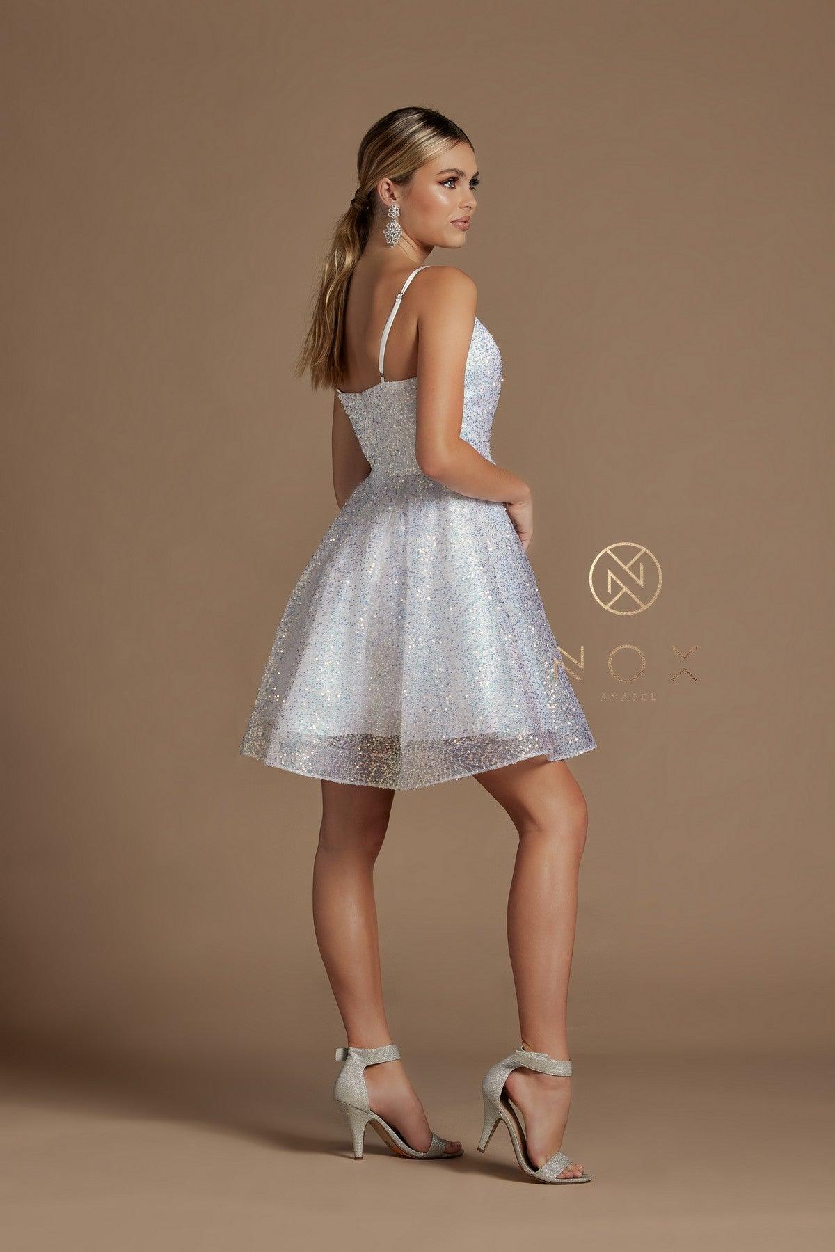 Sequins Cocktail Short Homecoming Dress - Image 6
