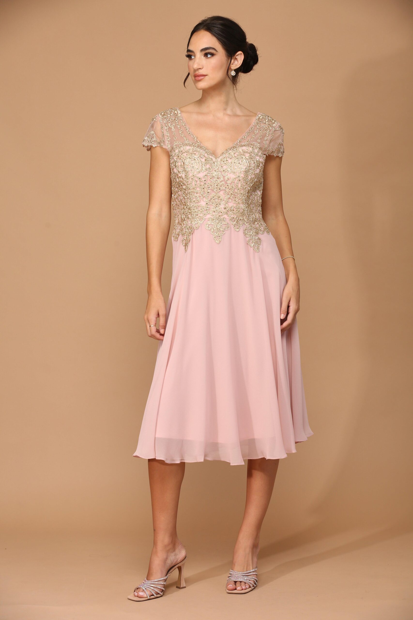 Short Formal Mother of the Bride Dress - Image 8