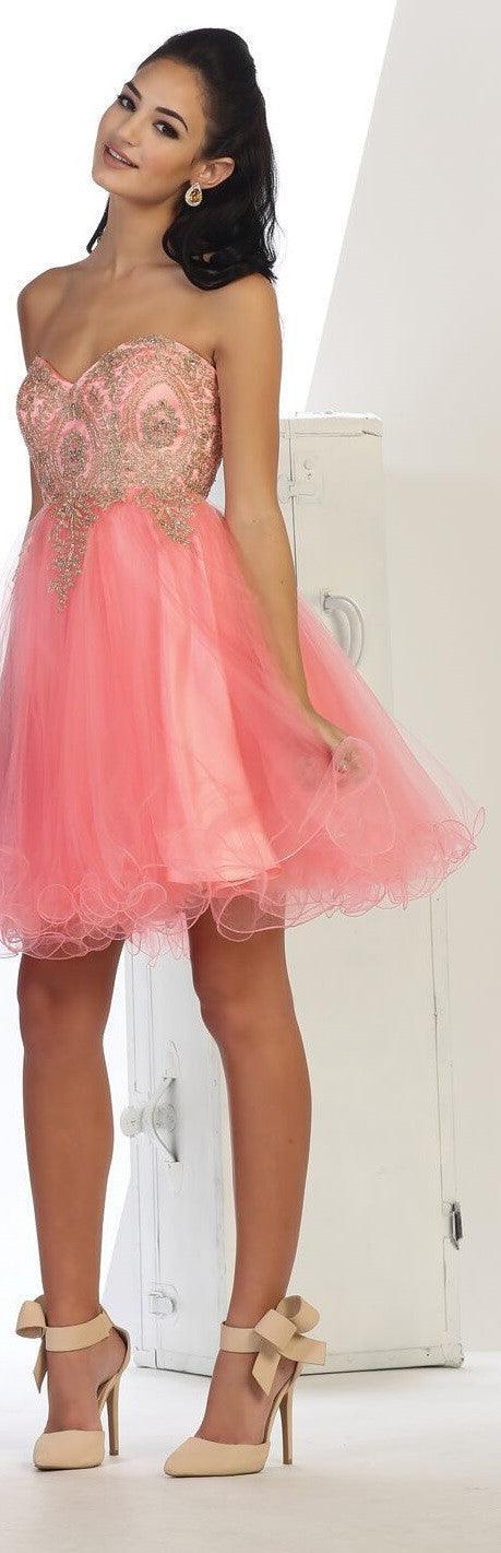 Short Homecoming Prom Dress Cocktail - Image 13