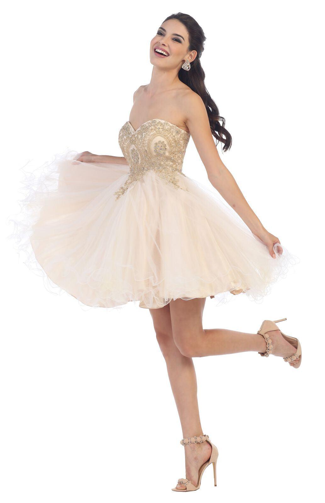 Short Homecoming Prom Dress Cocktail - Image 8