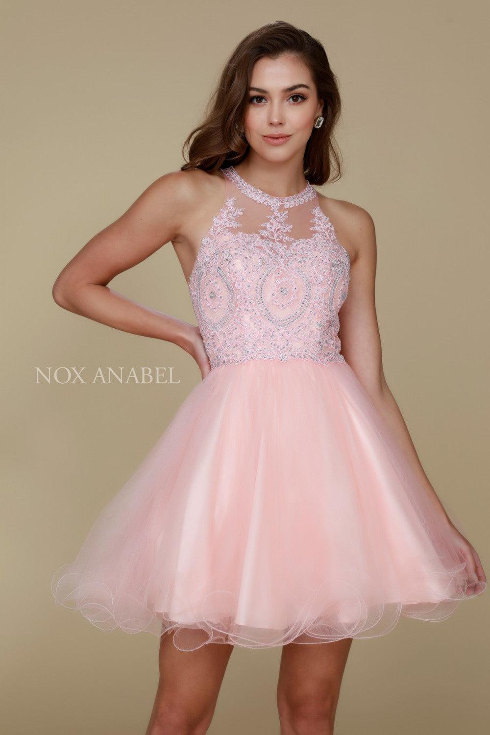 Sleeveless Short Tulle Homecoming Dress - Image 12