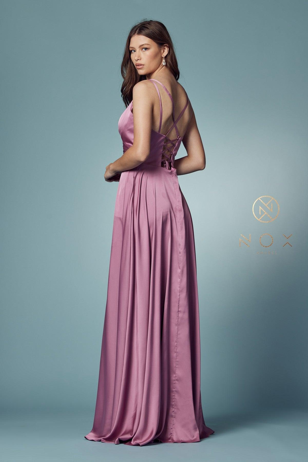 Sleeveless Long Prom Dress - Image 10