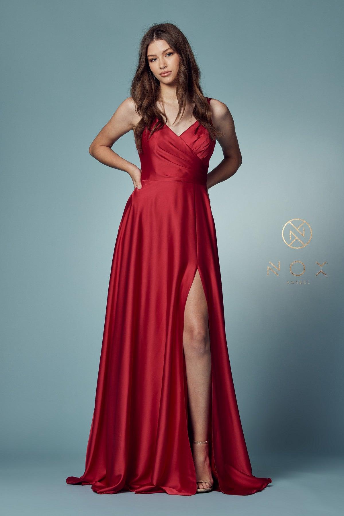 Sleeveless Long Prom Dress - Image 14