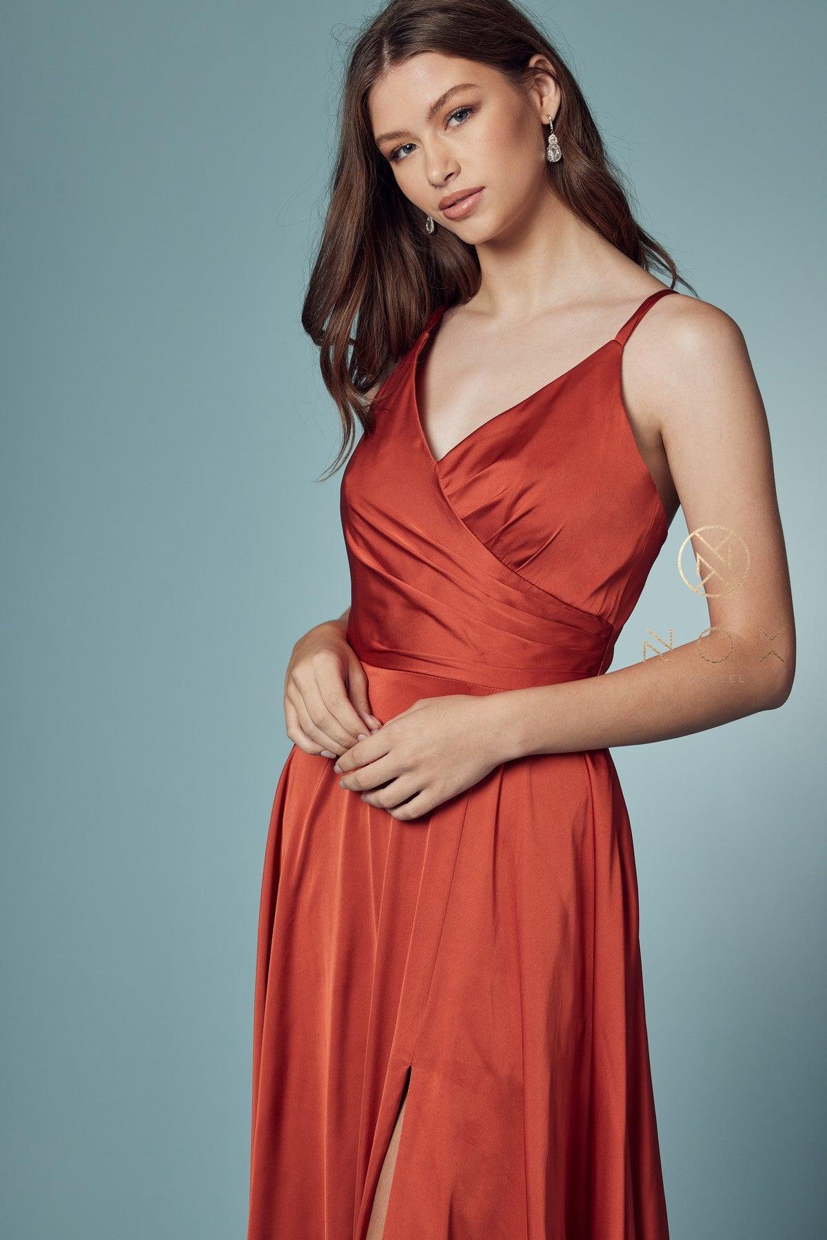 Sleeveless Long Prom Dress - Image 3