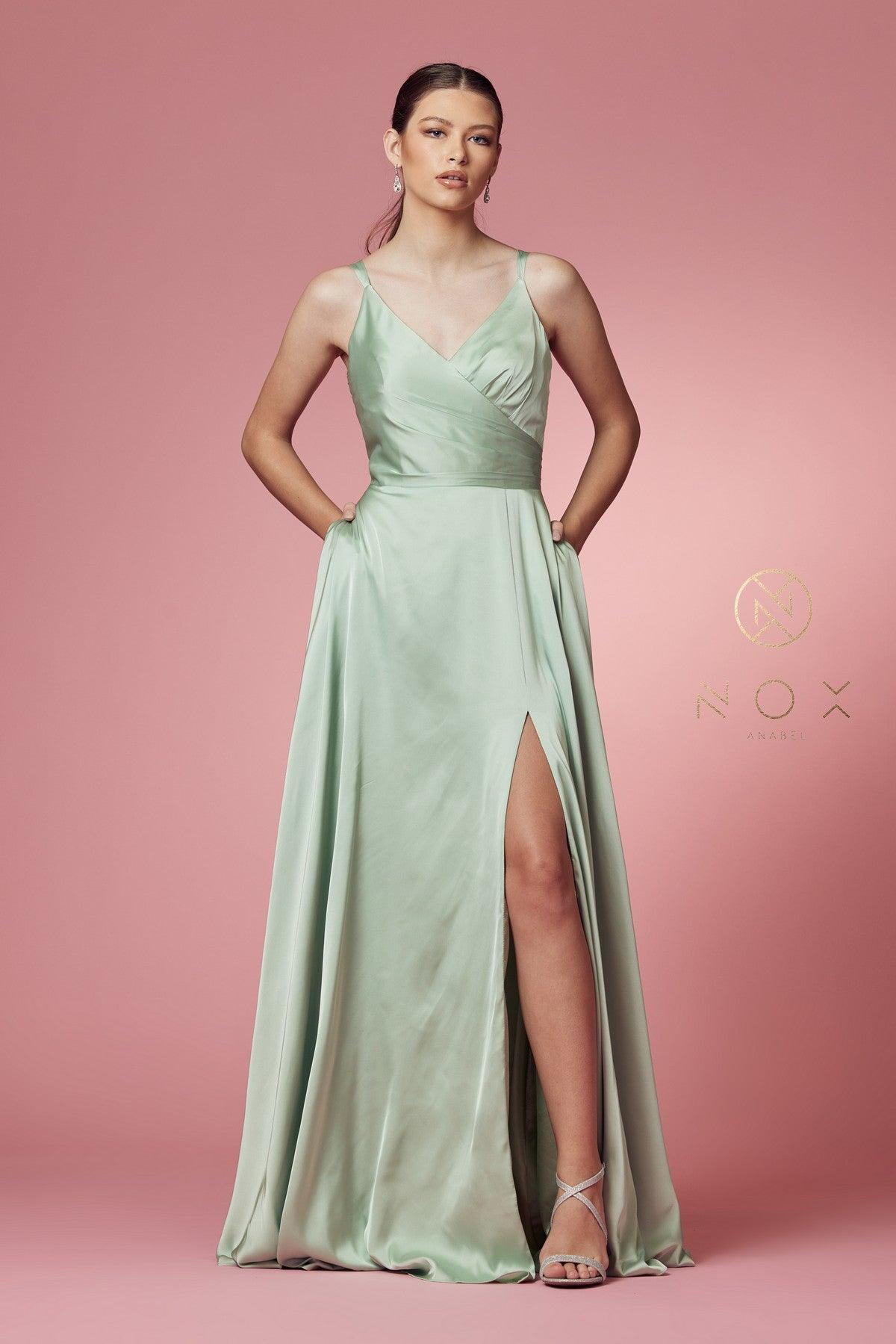 Sleeveless Long Prom Dress - Image 6