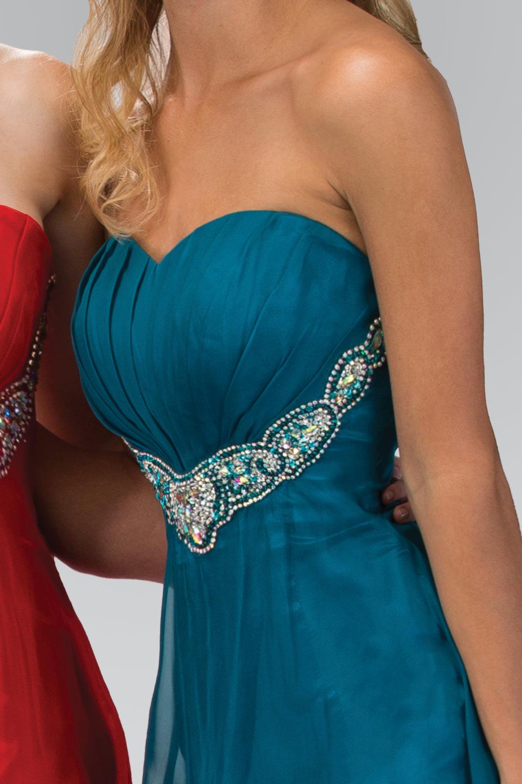 Strapless Long Prom Dress Formal - Image 2