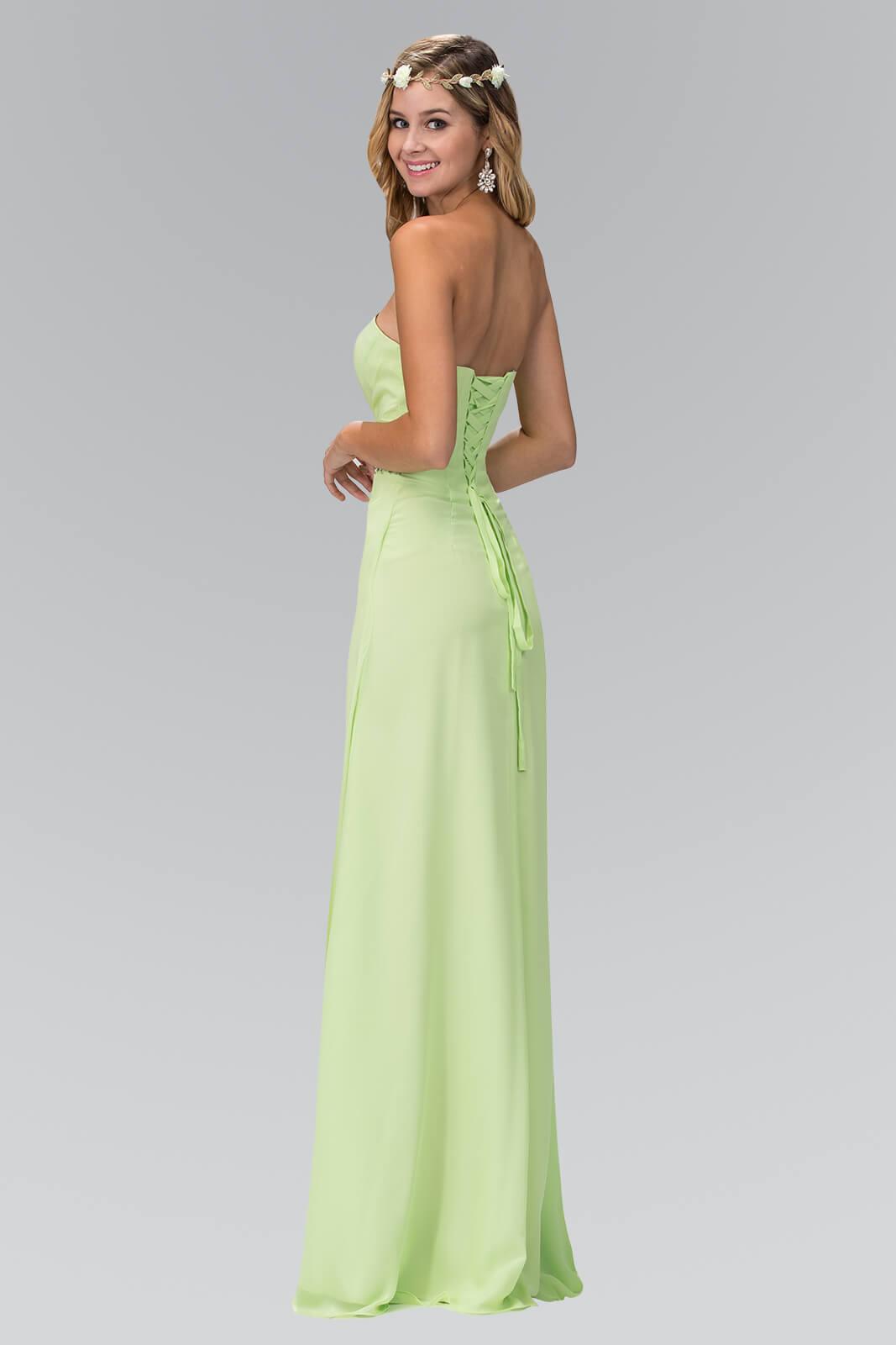 Strapless Sweetheart Long Formal Dress - Image 2